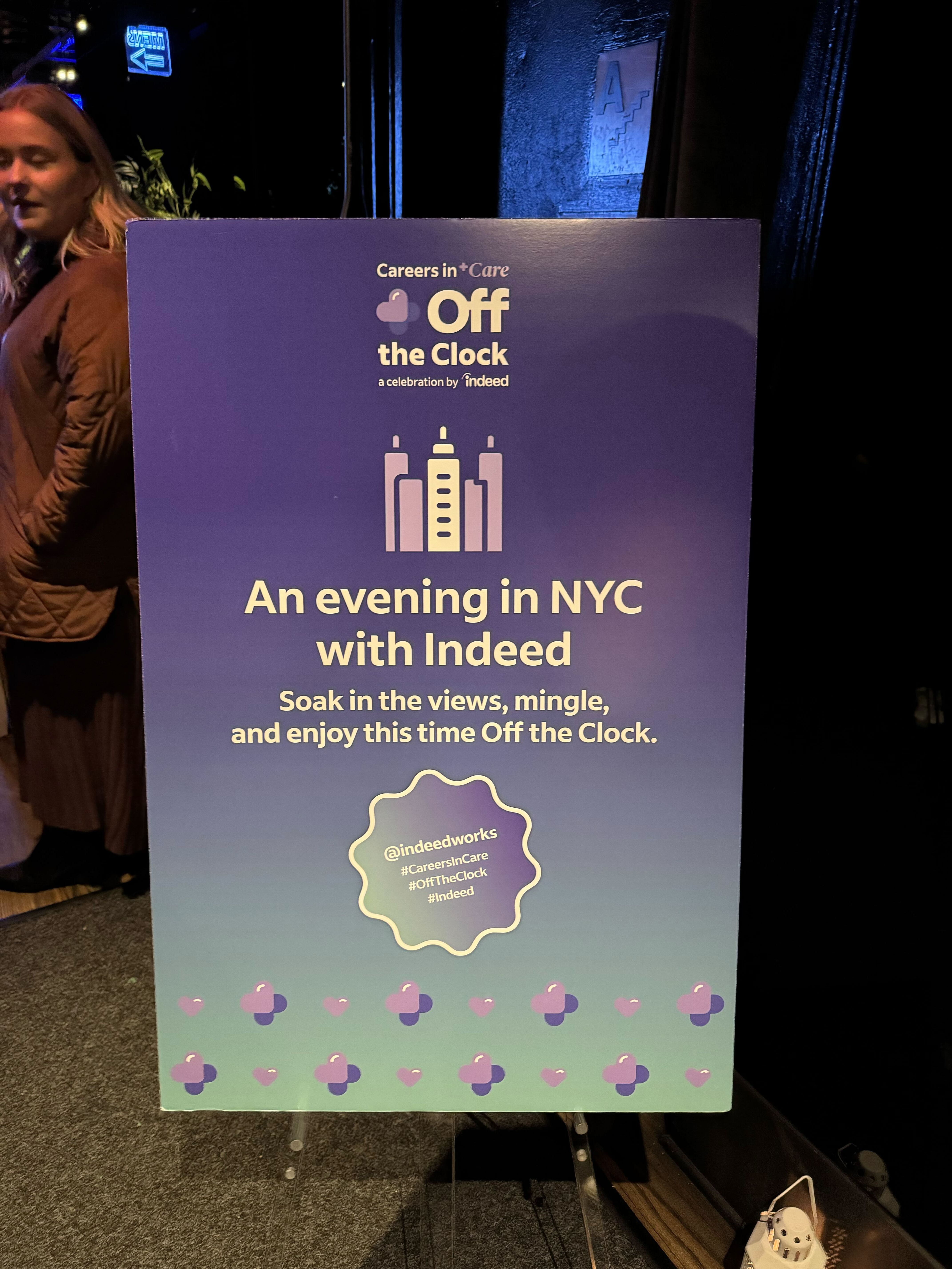 Off the Clock event