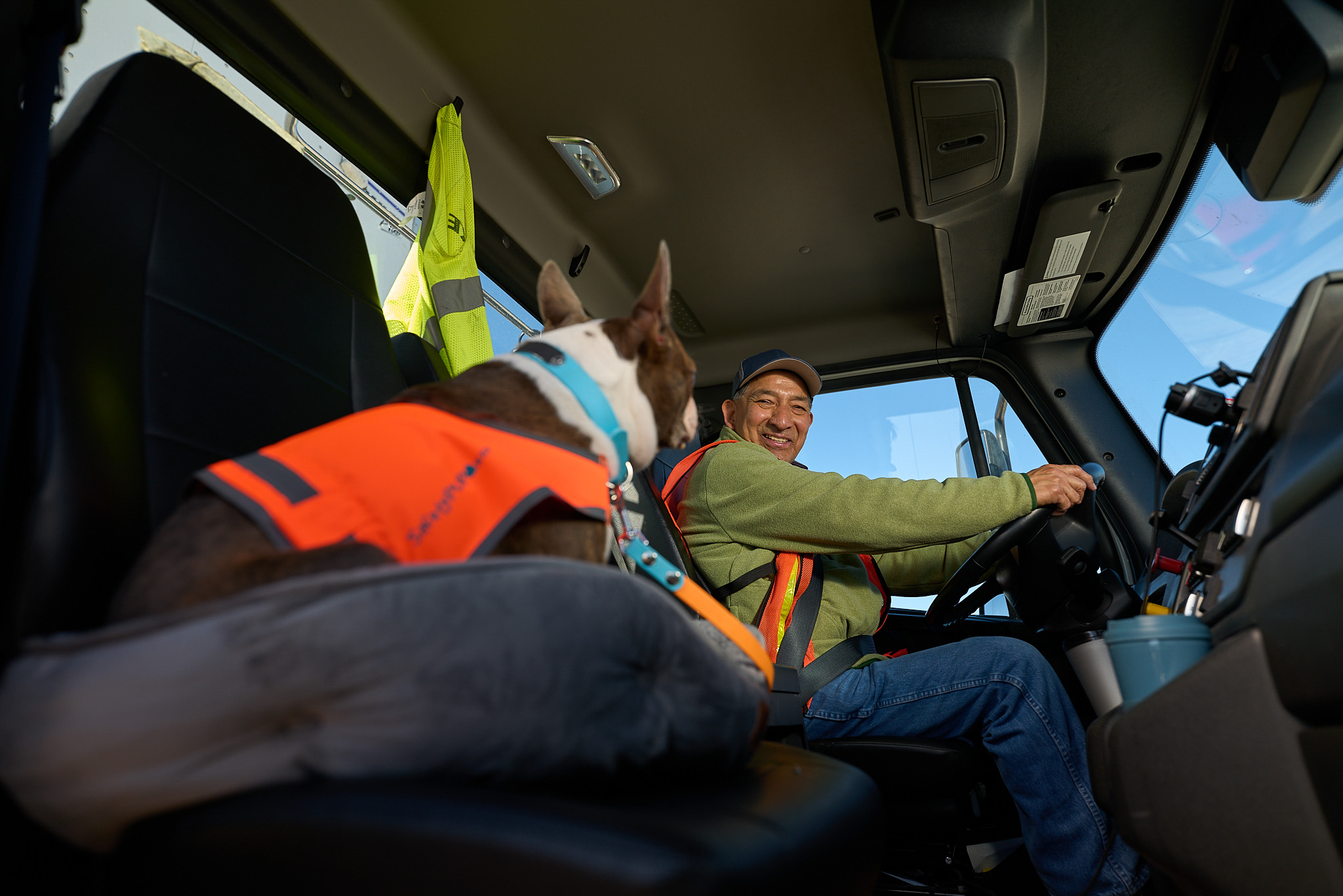 Transportation photoshoot