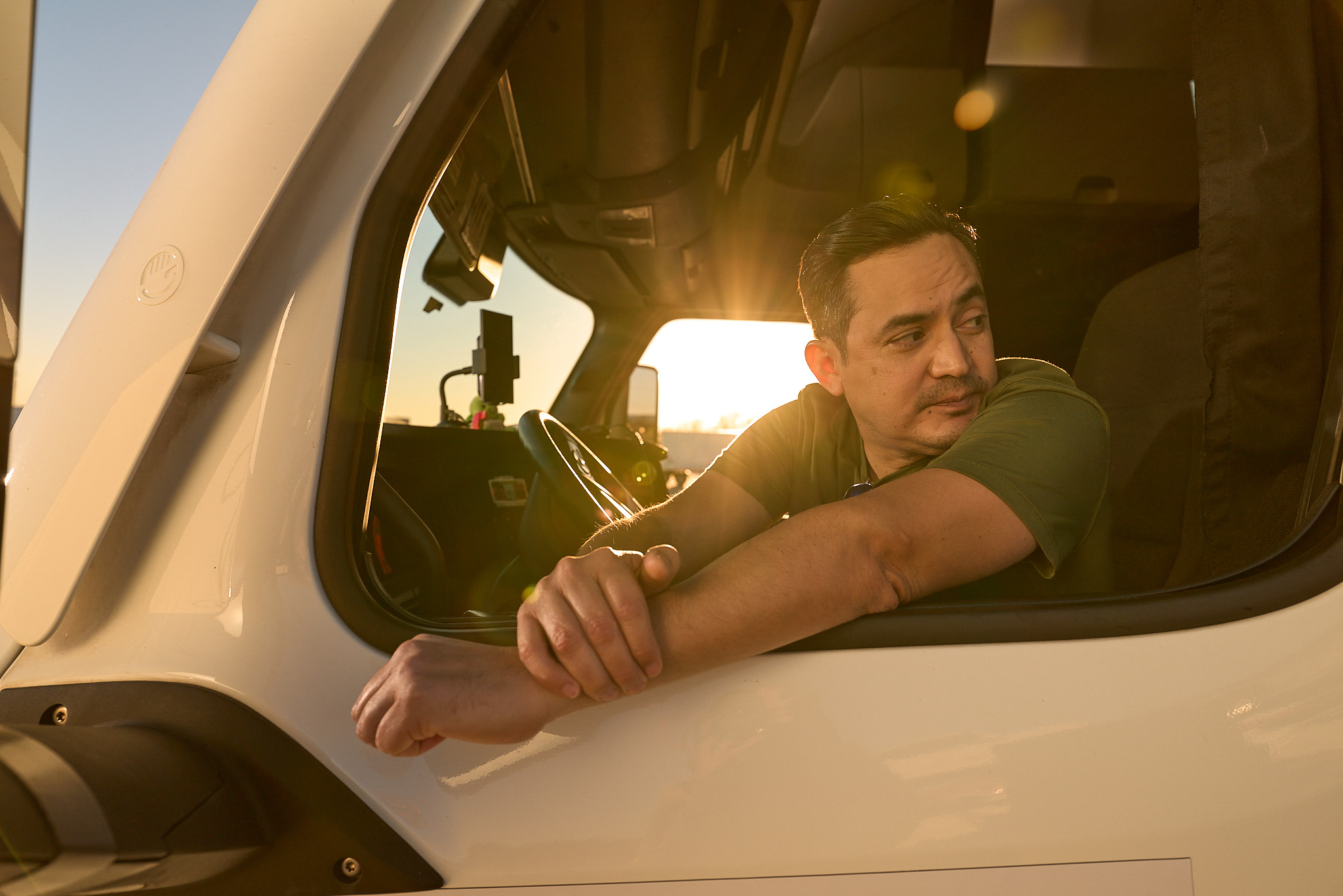 Transportation photoshoot