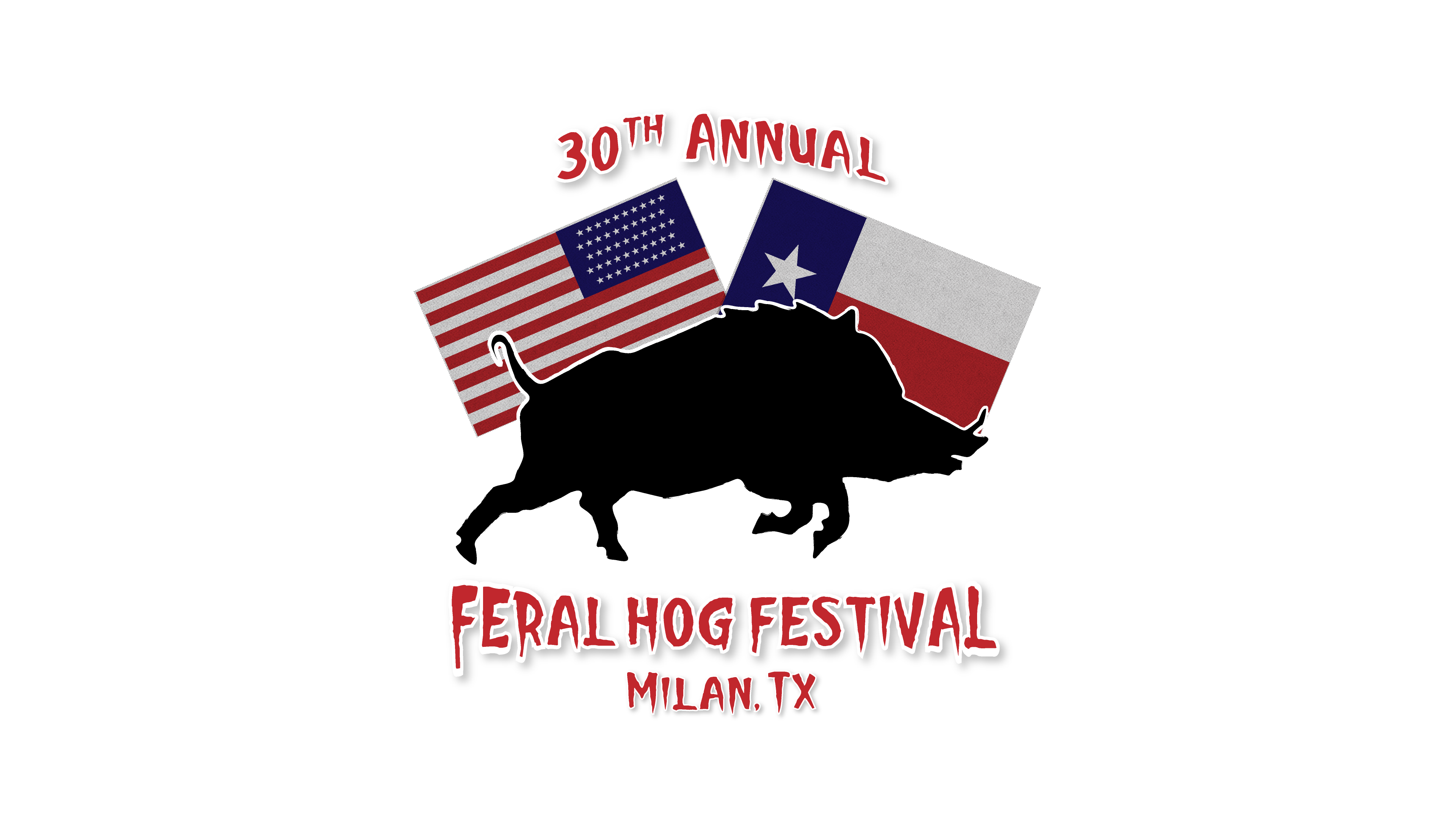 30th Annual Feral Hog Festival — in-film prop logo