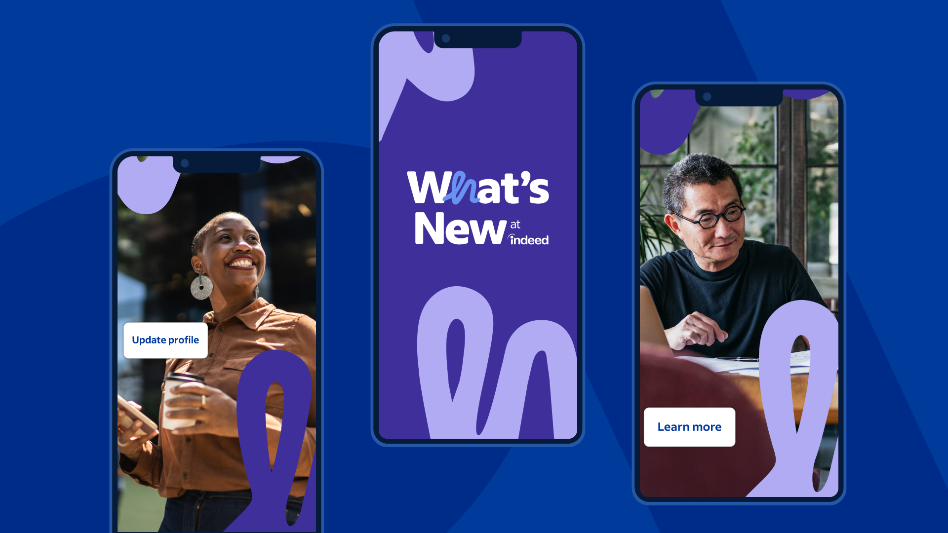 What's New at Indeed — mobile branding